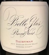 2018 Belle Glos Pinot Noir Dairyman Russian River Valley